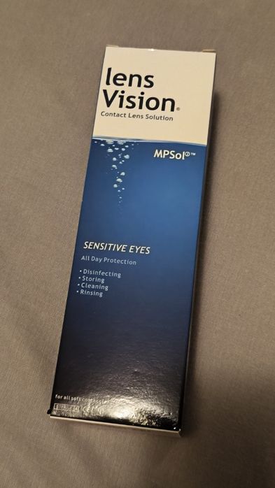 Płyn do soczewek 360ml +pojemnik gratis
