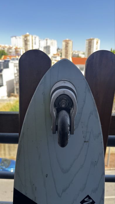 Skate long board 3 rodas