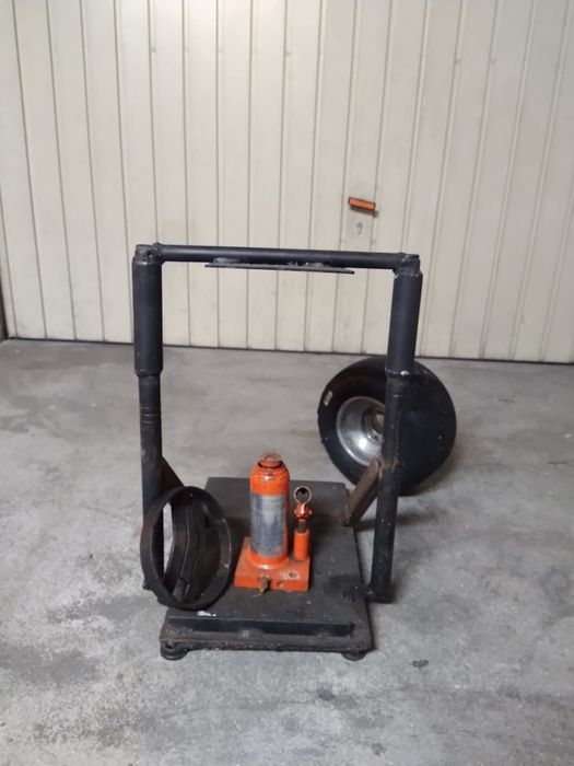 Karting - desmonta pneus