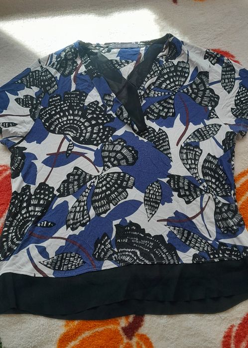 Wzorzysta bluzka M&S collection