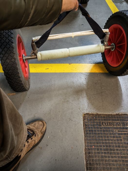 Carro transporte de pranchas SUP paddle