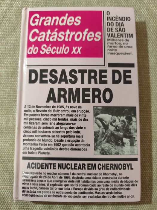 Livro Grandes catástrofes do século XX