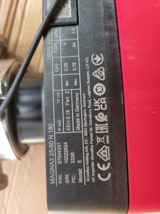 pompa grundfos magna3  25-60 n 180