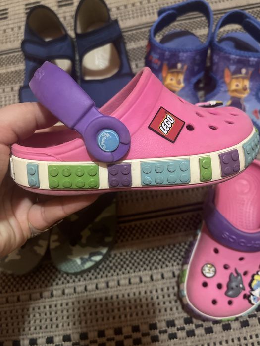 Оригінальні дитячі Crocs LEGO C8/C9 (розмір 24–25)