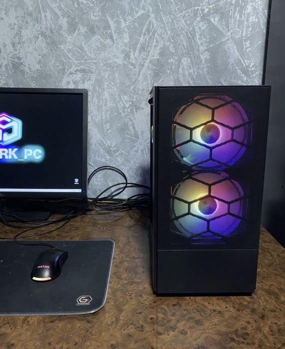 Игровой компьютер i3 10100F 16ГБ ОЗУ SSD m2 512ГБ HDD 1ТБ GTX1070/8ГБ