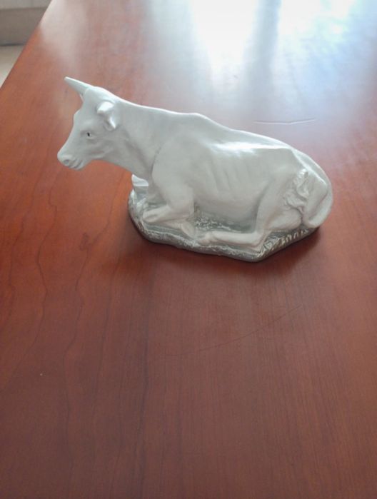 Presépio em tons de branco e prateado