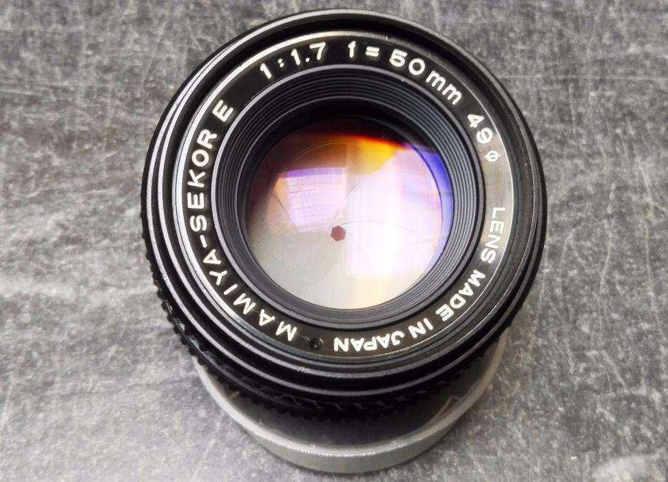 Mamiya-Sekor E 1:1.7 f=50mm lens for analog camera64552092044931120