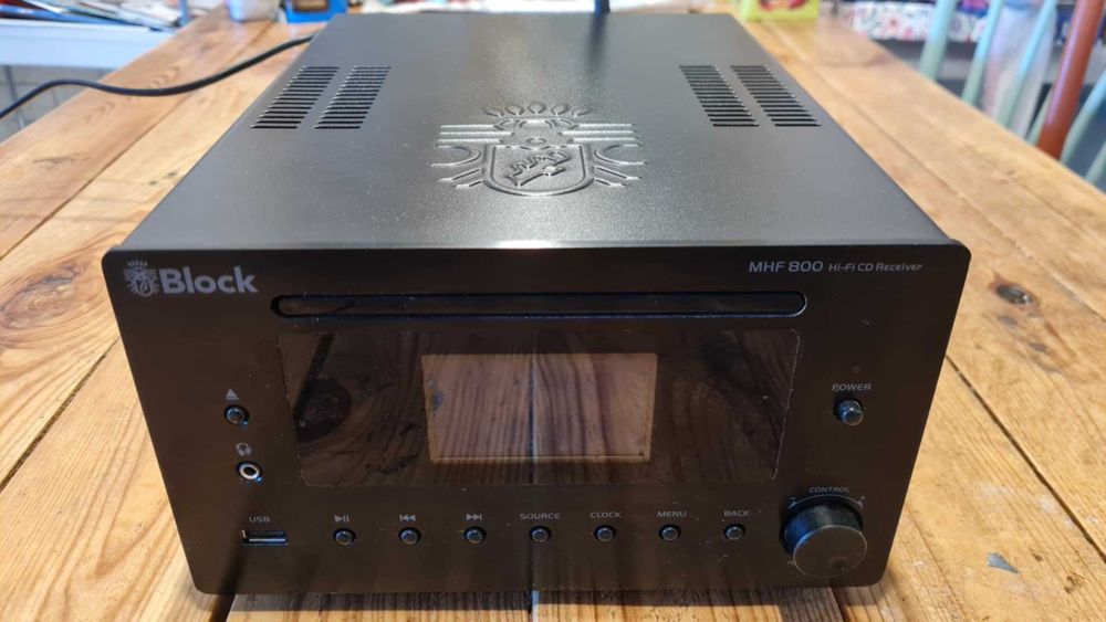 Amplituner CD Block MHF-800, RJ45, BT, internet.