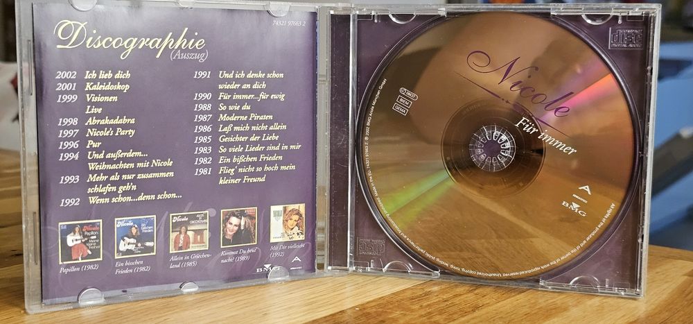 Nicole - Für immer cd
