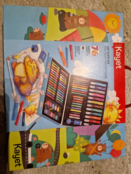Kayet - przybory artystyczne 76 elementow