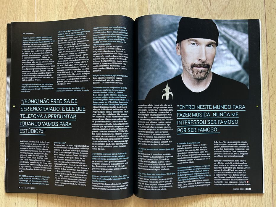 Revista Blitz - U2