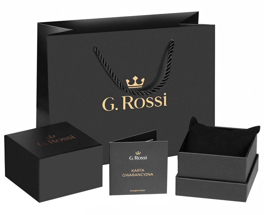 zegarek damski g.rossi 10296b5-3d1 + box