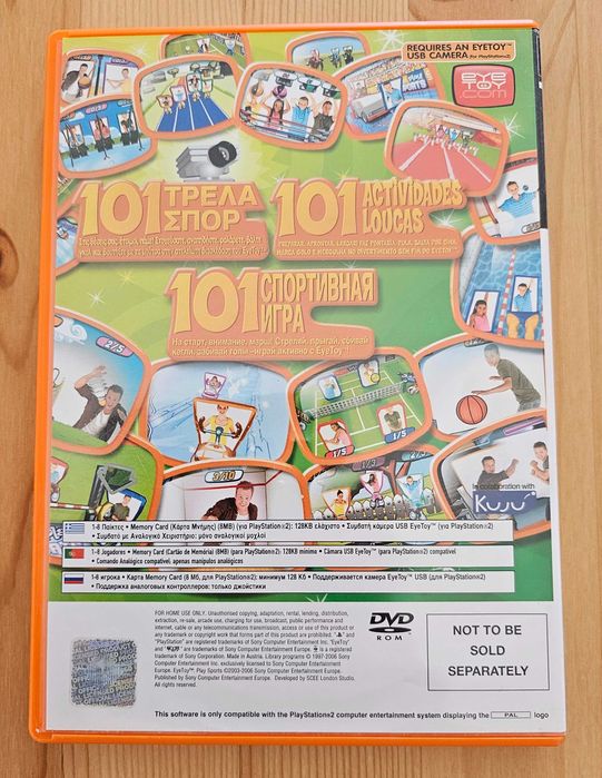 Eyetoy Play Sports para PS2