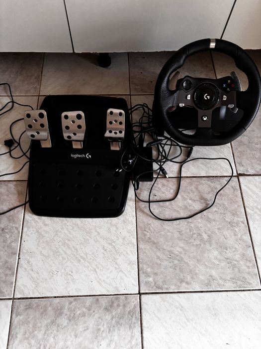 Logitech g920 (xbox,pc) (usado, boa condicao)