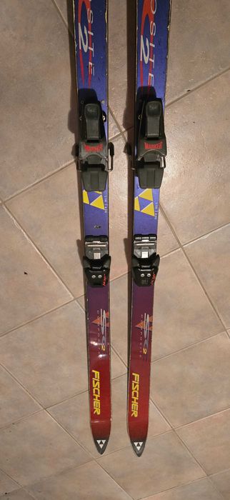 Narty Fisher composite 2 - 170 cm z wiązaniami