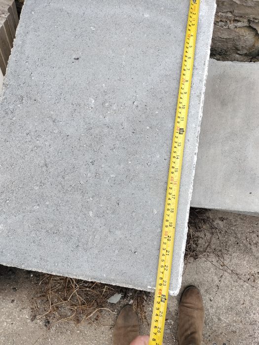 Placas cimento 60x40x5 cm