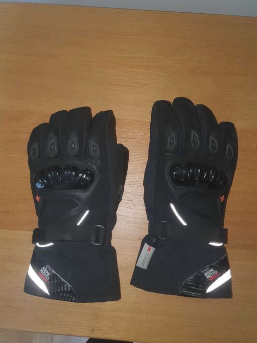 KEMIMOTO Luvas de mota inverno, impermeáveis homologadas, ecrã tátil
