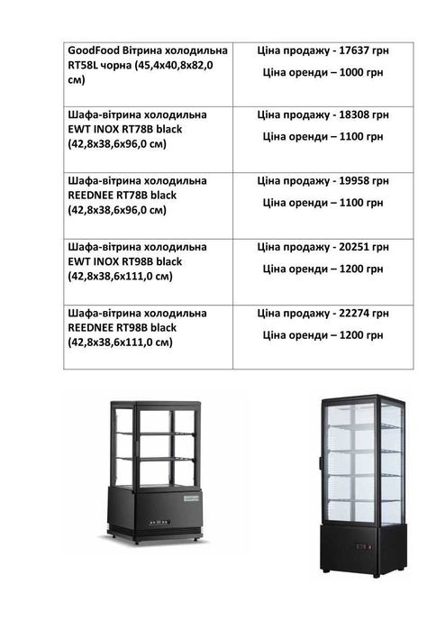Барные холодильные витрины ,оплата в рассрочку!