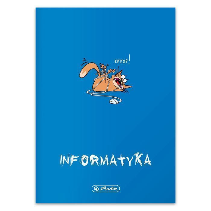 Paczka Zeszyt A5 Eco Pp Informatyka 60K Kratka 5 Szt. Herlitz