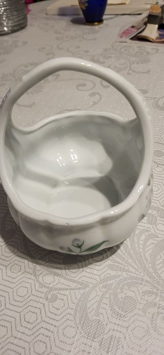 Koszyczek porcelanowy Bavaria Porzellan KPM Germany ręczna robota