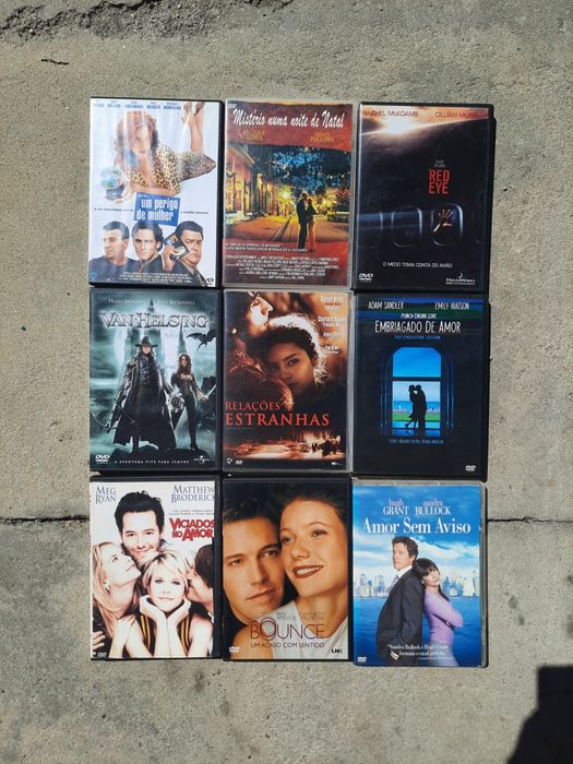 CDs de DVD de Ação, Mistério, Romance, etc