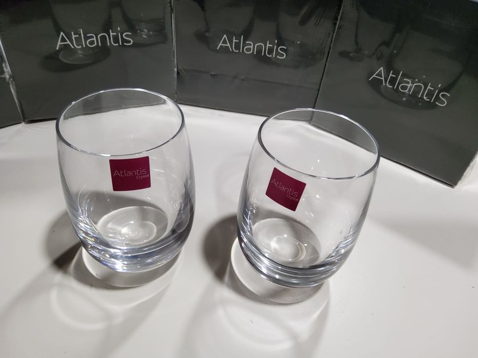 Conjunto Copos  de Água Vista Alegre Atlantis Cristal – Novo