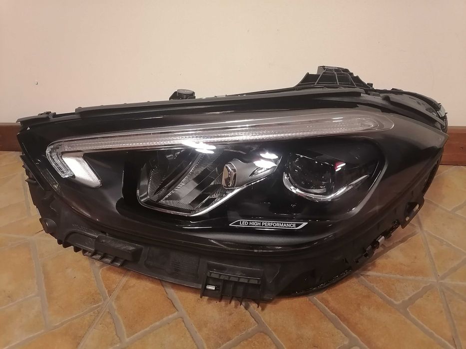 Farol Mercedes classe C w206 ótica óptica Led high performance