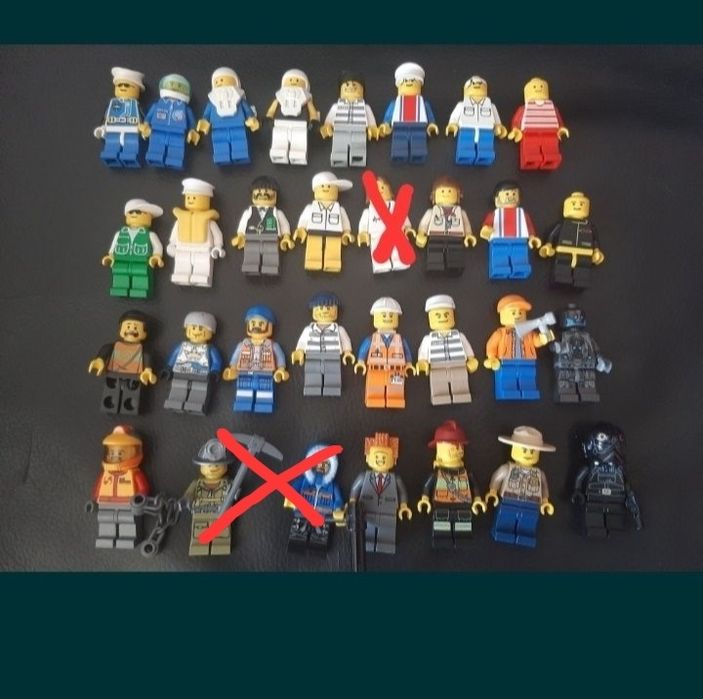 Figuras Lego acessórios
