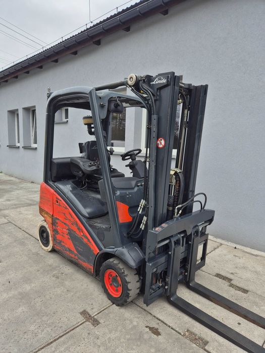 Wózek widłowy Linde H16 gaz 2019rok  triplex 4sekcje pozycjoner  stan bardzo dobry H20 H18 H25 H30