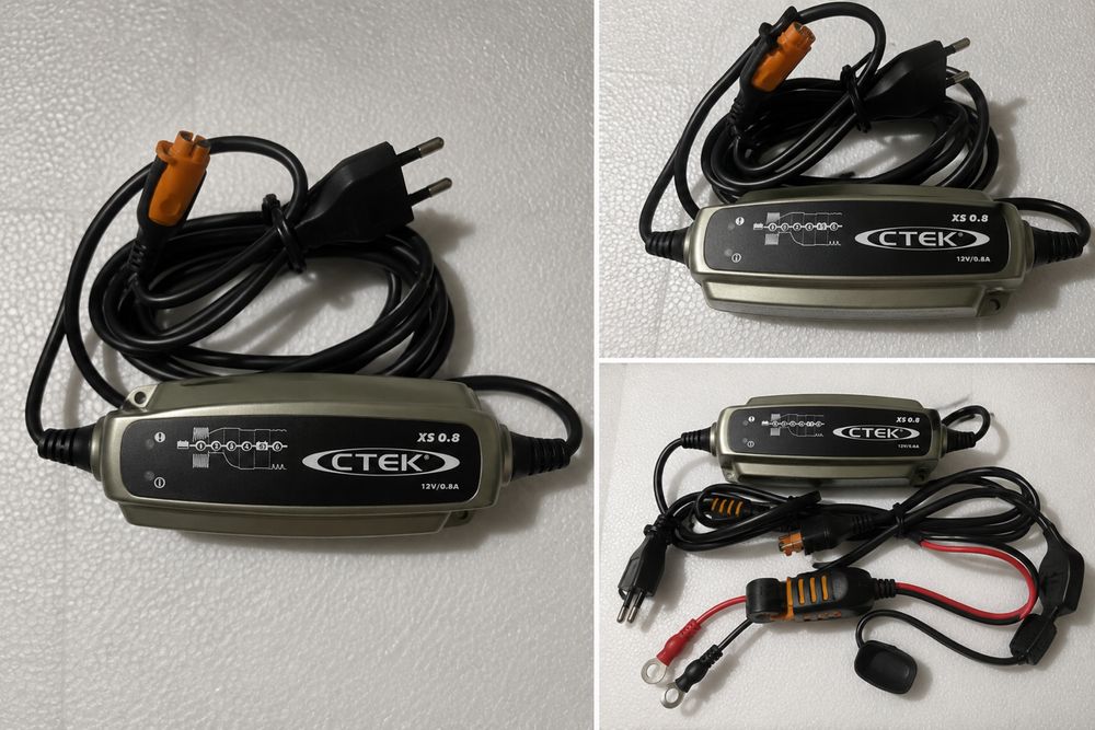 Carregador Inteligente CTEK XS 0.8 – 12V | Ideal para Manutenção de Baterias