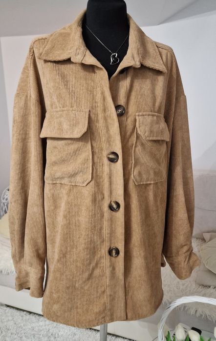 Koszula sztruksowa,camel.