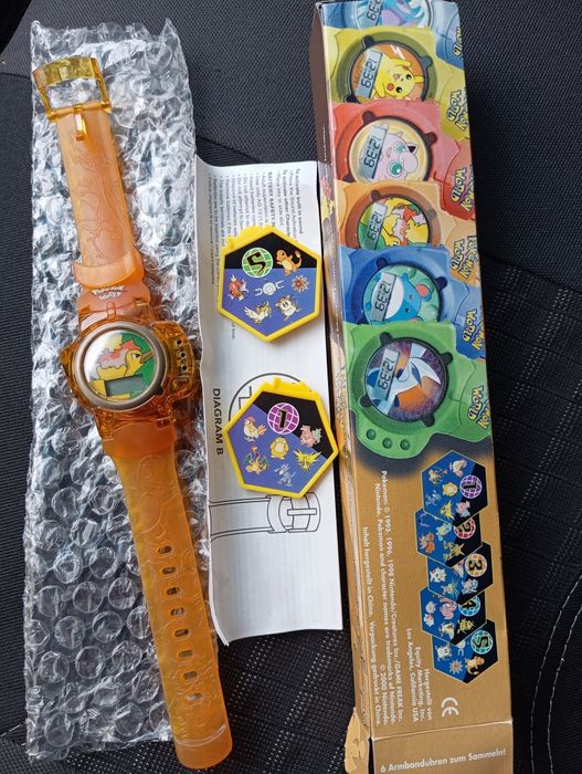 Nintendo Pokemon годинник World Watch.модель 2000 р.