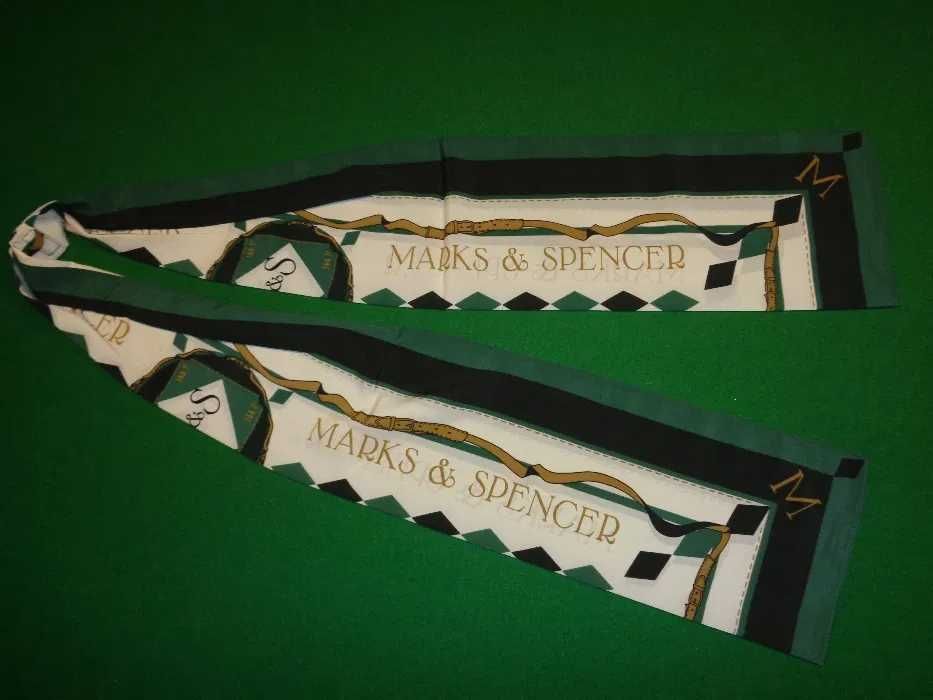 OKAZJ Marks Spencer M&S Cravat Scarf szal fular plastron apaszka męska