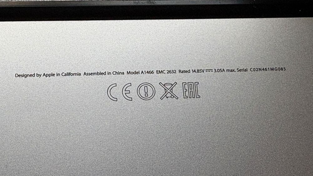 Macbook Apple AIR 13,3" SSD500 GB 2014r