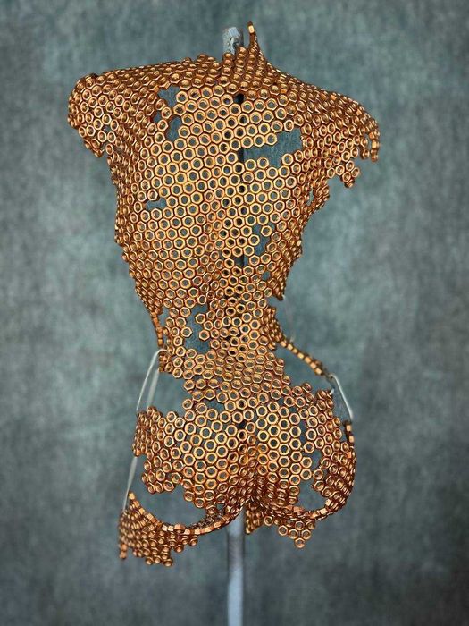 Декоративна фігура із гайок М8 (повністю ручна робота)