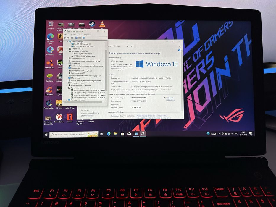 Топ! ИГРОВОЙ Lenovo LEGION 2022г + Комплект Девайсов