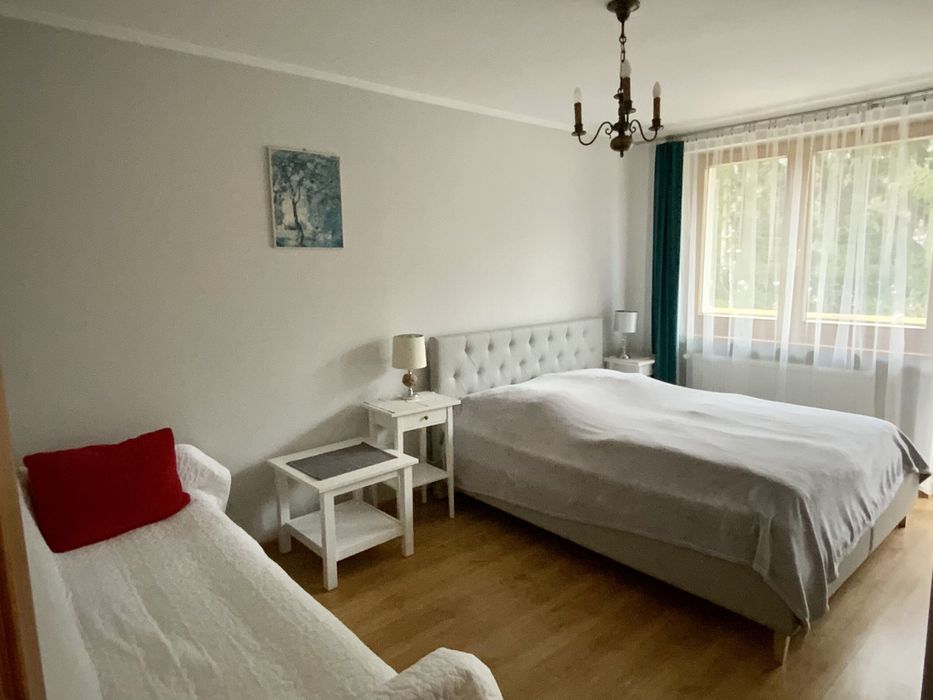 Nocleg Wisła – apartament 3-pokojowy z balkonem, centrum, kuchnia