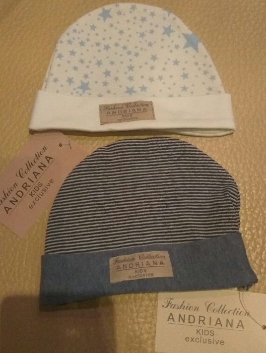 Дизайнерские трикотажные шапочки ANDRIANA FASHION