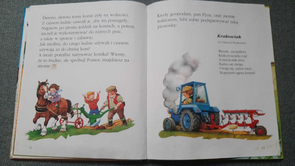 DUŻE LITERY Zwierzęta Pana Pyzy NAUKA CZYTANIA Zwierzątka na wsi