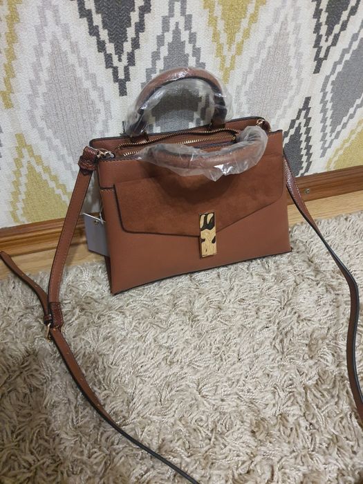 СУМКА Оригінал Luella Grey London  коричнева Cara  Tote