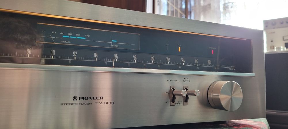 Pioneer tx 608 tuner srebrny stan bdb