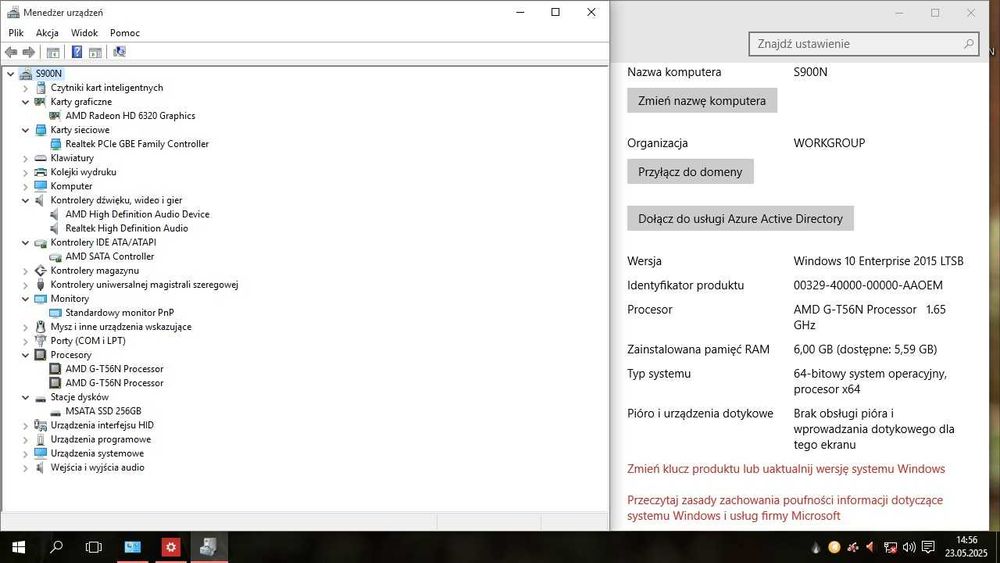 Sprzedam używany komputer Fujitsu Futro S900N