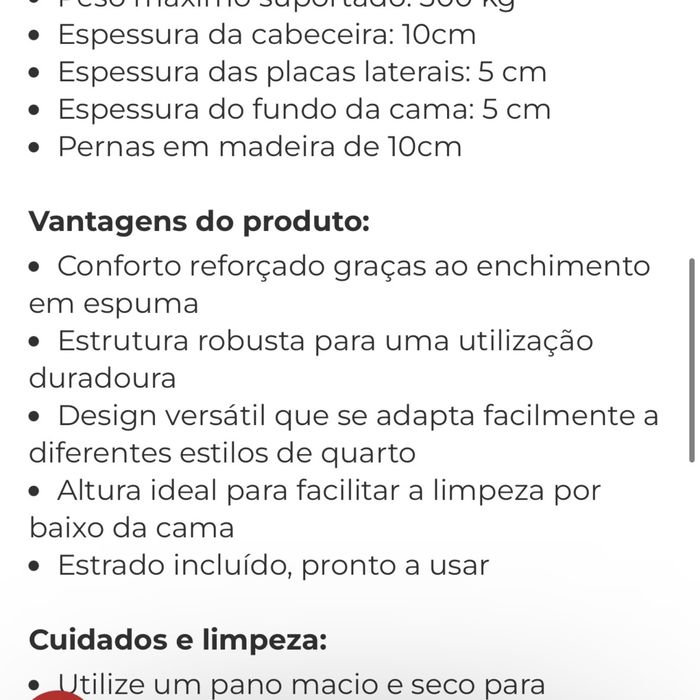 Cama de casal London