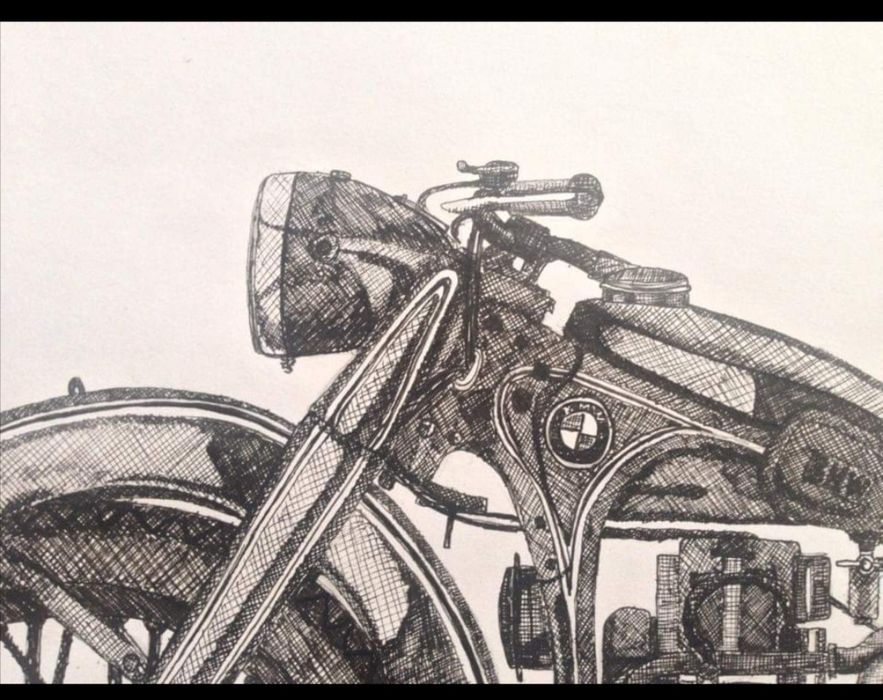 Desenhos de carros e motas por encomenda