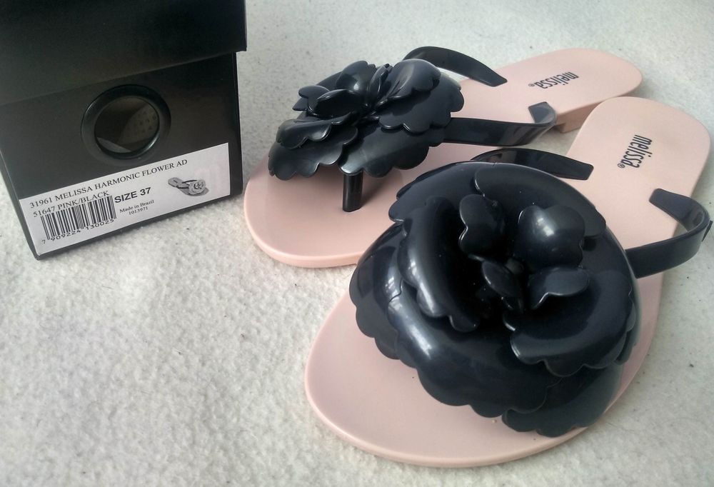 Nowe Melissa 37 japonki klapki buty pachnące