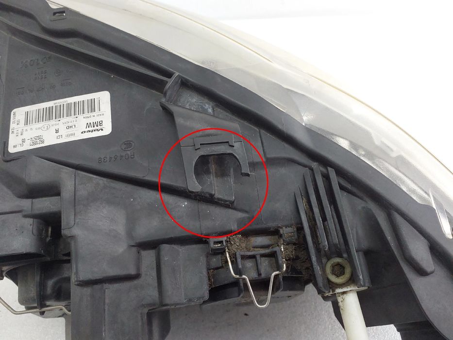 Ótica / farol direita BMW 3 Touring (E91)