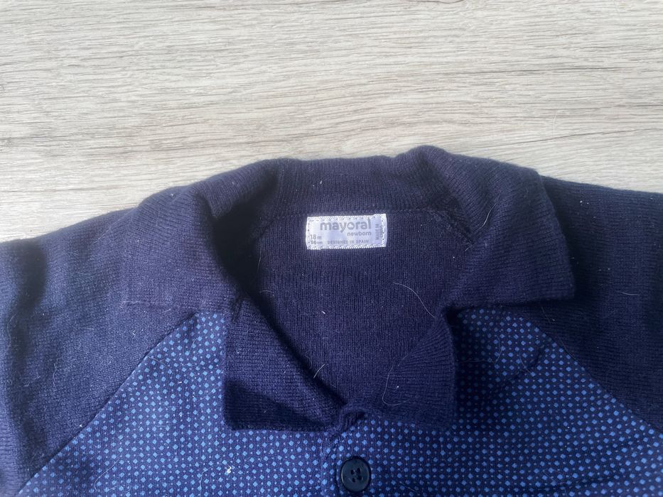 Marynarka chłopięca niemowlęca Mayoral 86 granatowa