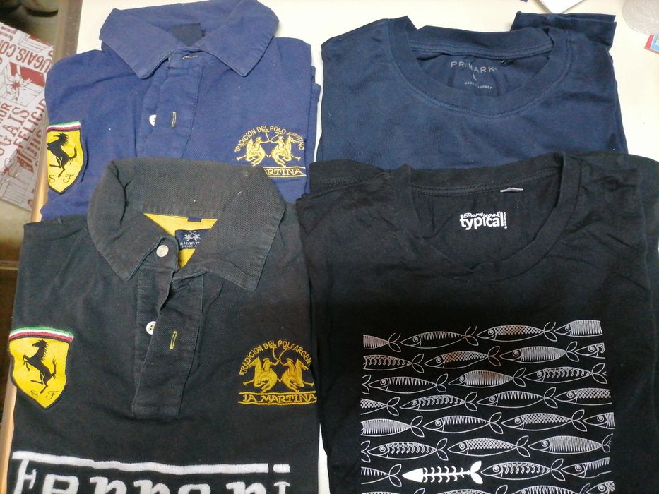 Lotes de roupa de homem