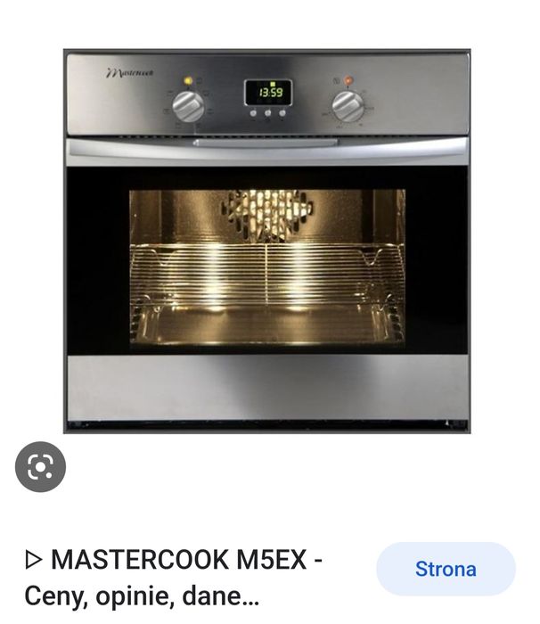 Piekarnik Elektryczny Mastercook Plus Płyta Gazowa. Nowe Nieużywane.