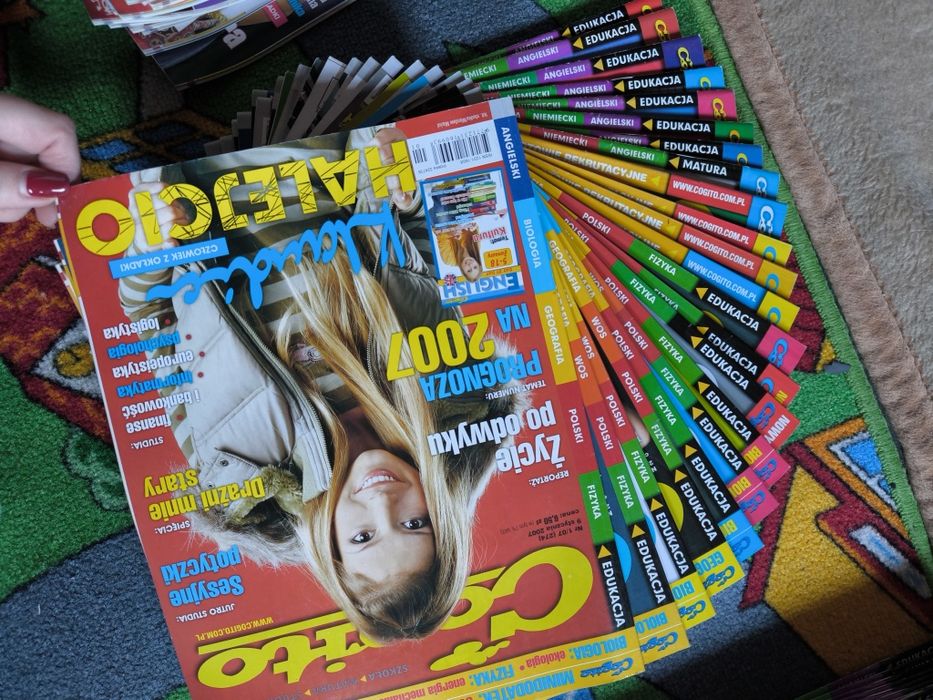 Cogito duża prenumerata 63 szt r.05 r.06 r.07 r.08 czasopismo gazeta